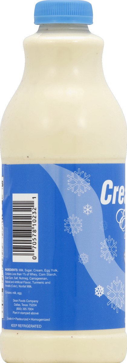 slide 5 of 8, Creamland Egg Nog 1 qt, 1 qt