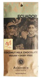 Askinosie Chocolate Coconut Milk Chocolate Bar