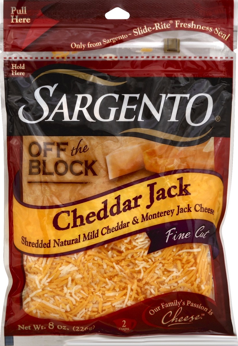 slide 1 of 3, Sargento Shredded Cheese 8 oz, 8 oz