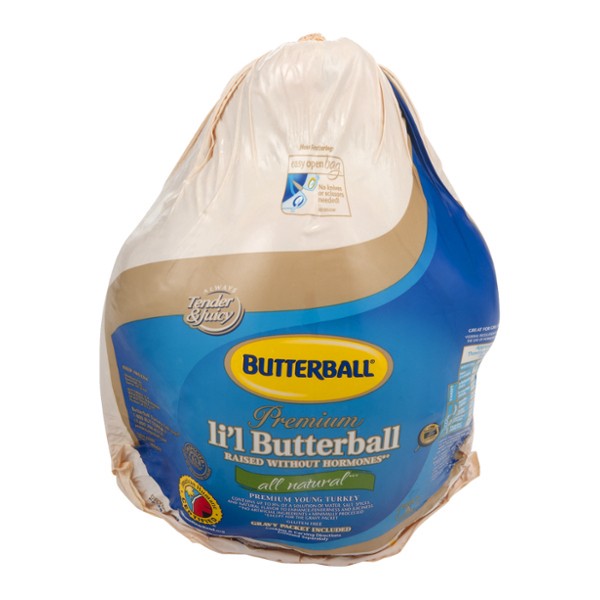 slide 1 of 6, Butterball Frozen Whole Turkey, per lb