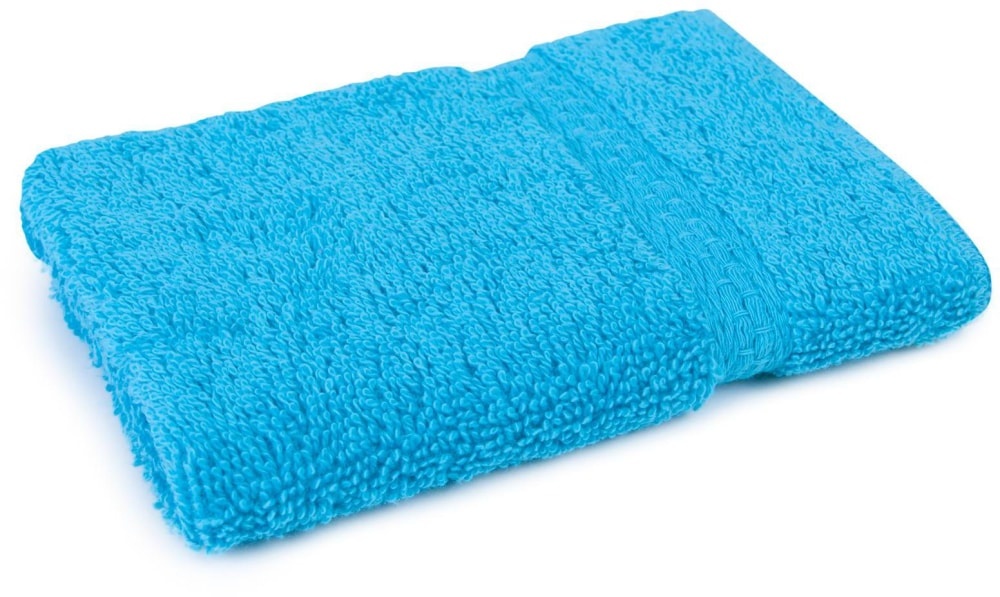 slide 1 of 1, Everyday Living Washcloth - Peacock Blue, 1 ct