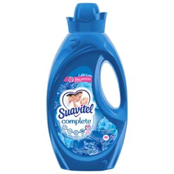 Suavitel Complete Liquid Fabric Conditioner, Laundry Fabric Softener with Fabric Protection Technology, Field Flowers, 46 Oz., Enough Liquid For 46 Small Loads