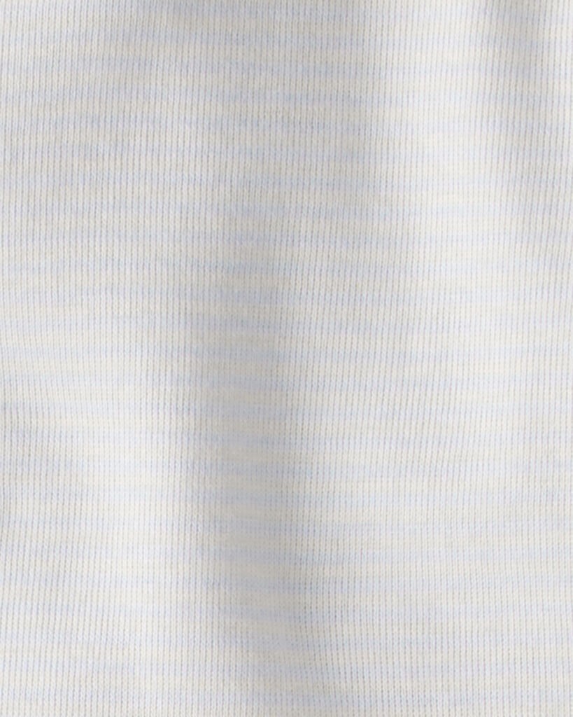 slide 2 of 6, Carter's Baby 4-Pack Snack Time Long-Sleeve Multipack Bodysuits - Blue/White/Brown Blue/White/Brown 18M, 1 ct