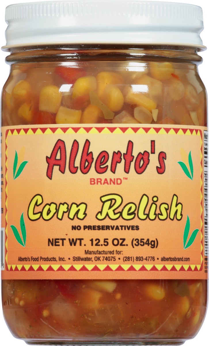 slide 4 of 14, Alberto's Corn Relish 12.5 oz, 12.5 oz