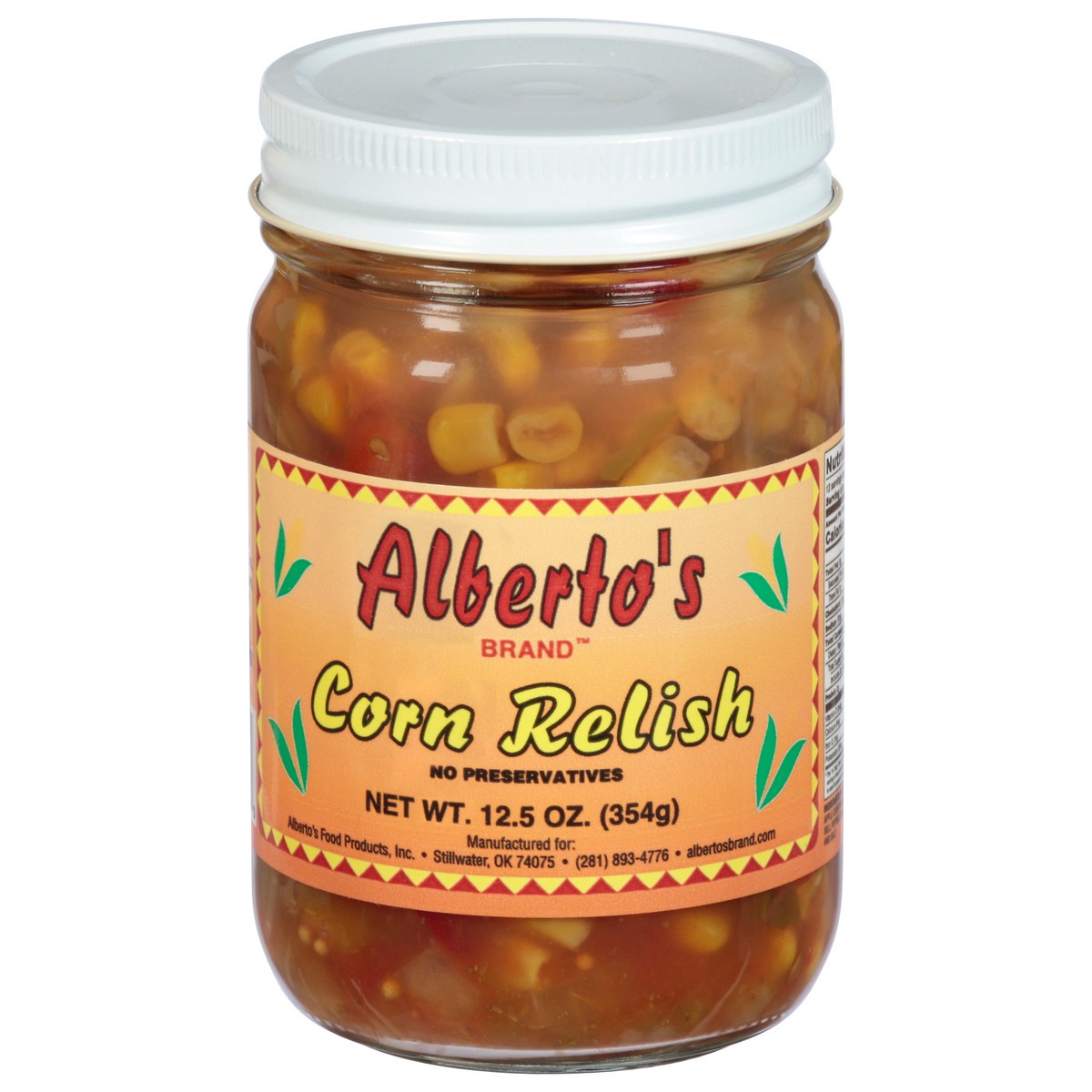 slide 9 of 14, Alberto's Corn Relish 12.5 oz, 12.5 oz