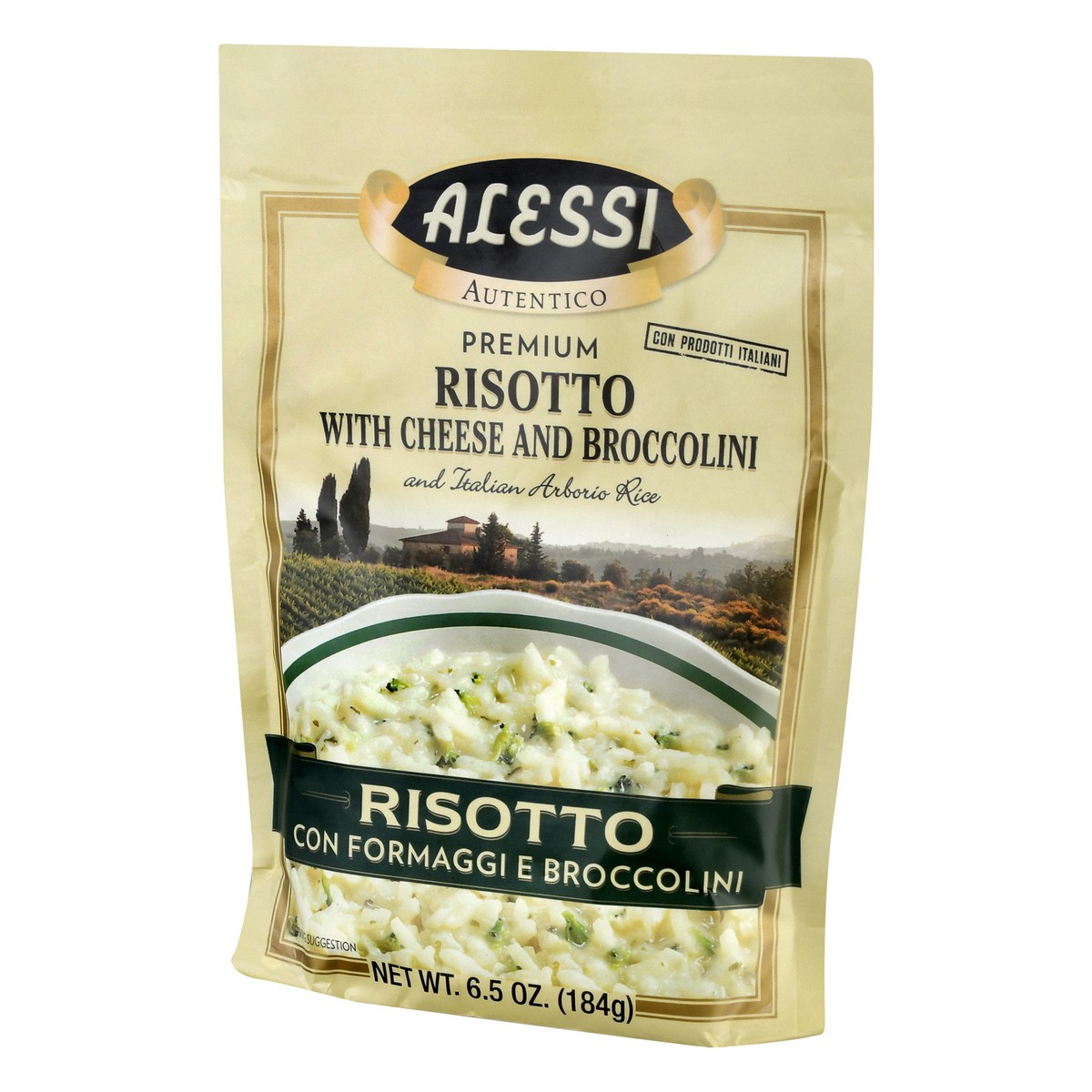 slide 9 of 9, Alessi Premium With Cheese And Broccolini Risotto 6.5 oz, 6.5 oz