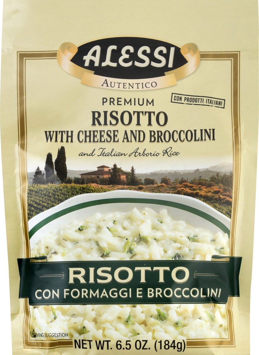 slide 8 of 9, Alessi Premium With Cheese And Broccolini Risotto 6.5 oz, 6.5 oz