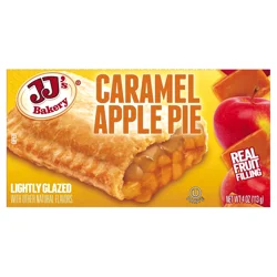 JJ's Bakery Lightly Glazed Caramel Apple Pie