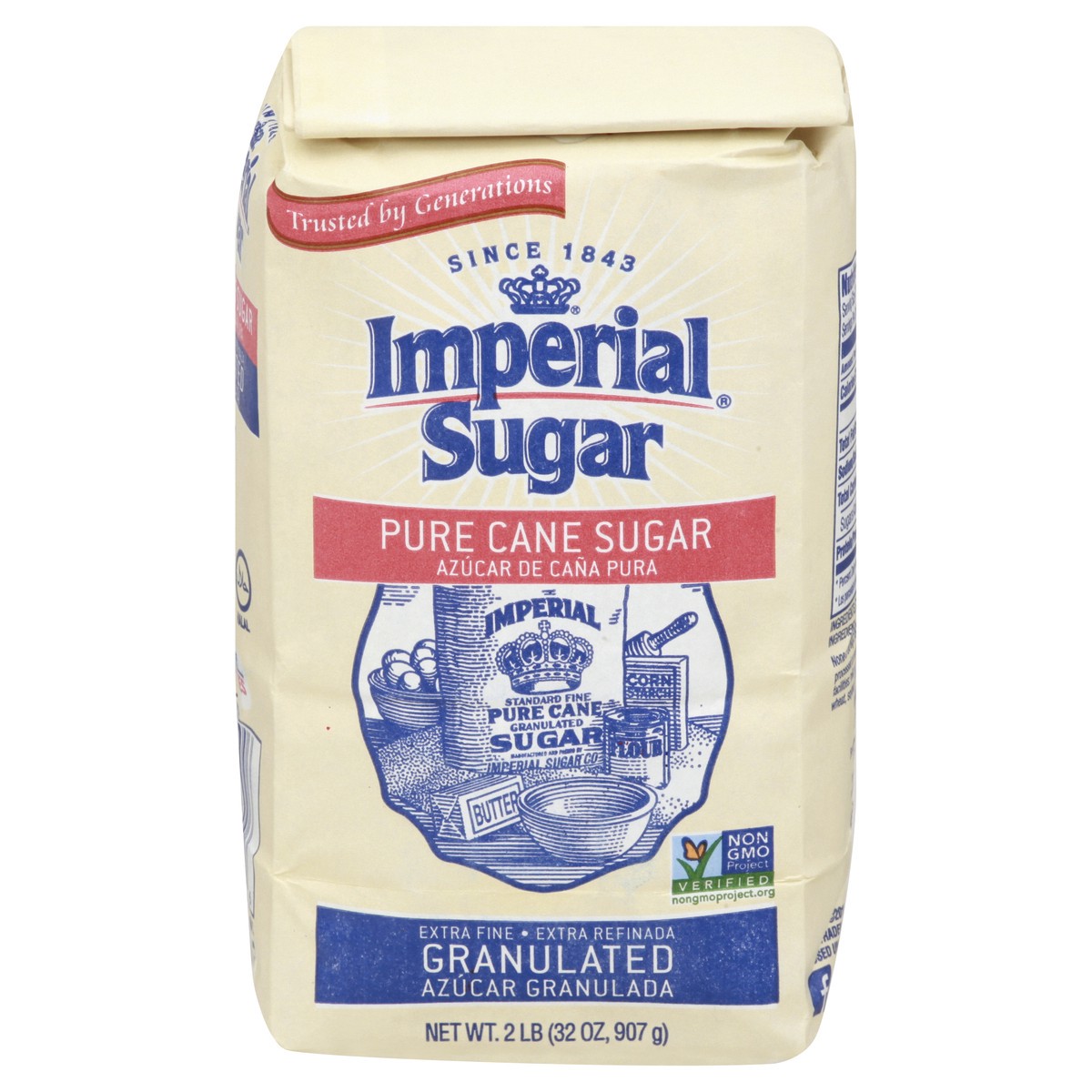slide 2 of 13, Imperial Sugar Granulated Pure Cane Sugar, 2 lb