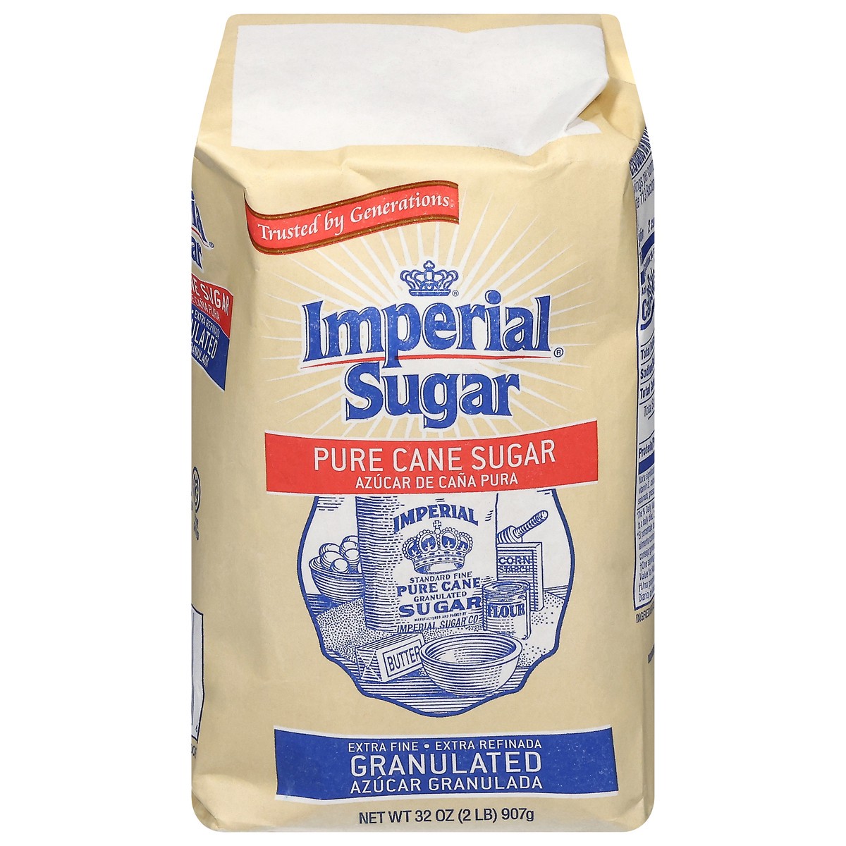 slide 1 of 13, Imperial Sugar Granulated Pure Cane Sugar 32 oz, 2 lb