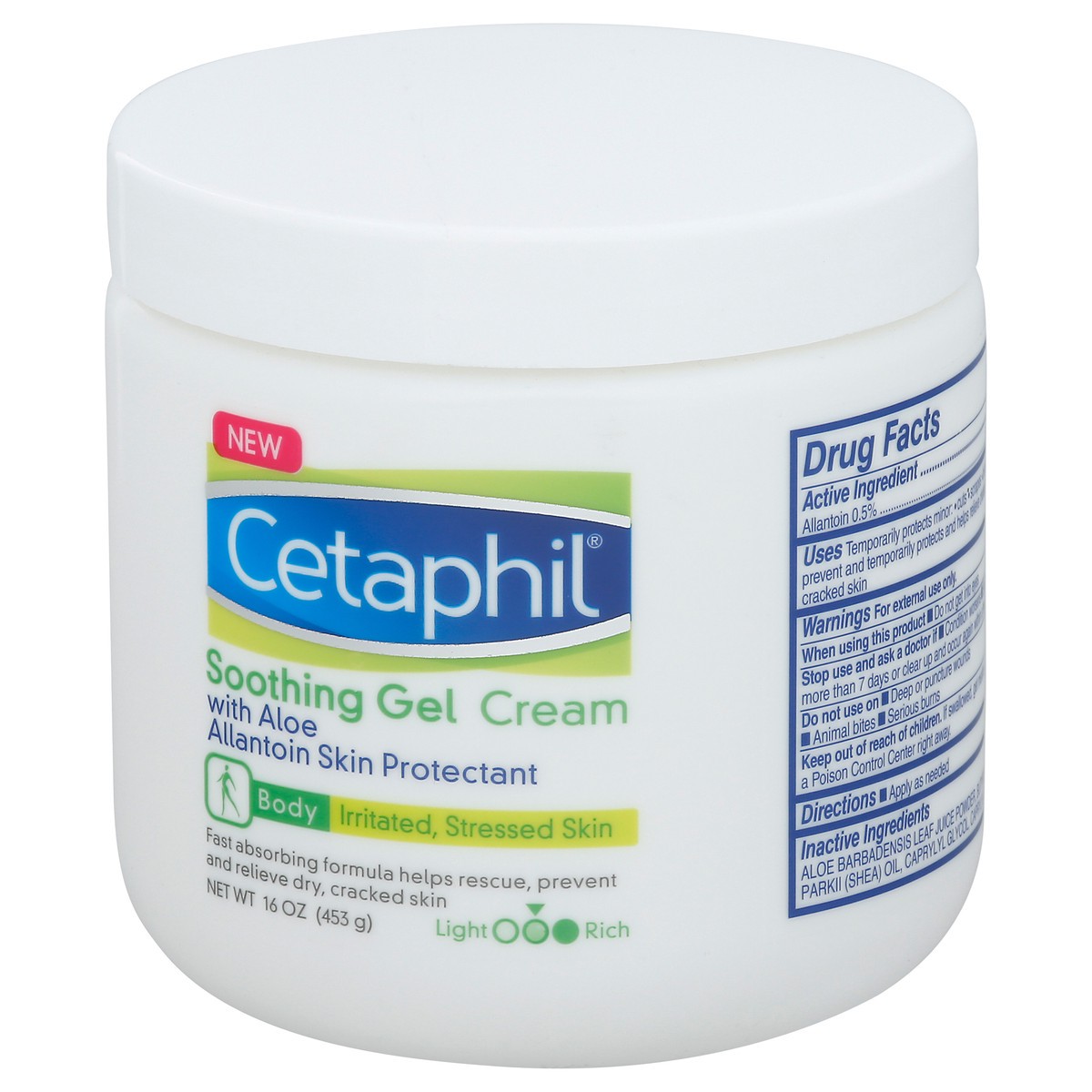 slide 6 of 9, Cetaphil Soothing Gel-Cream 16oz, 16 oz