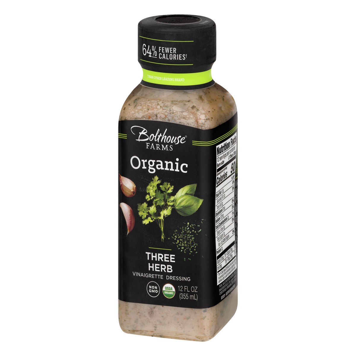 slide 4 of 11, Bolthouse Farms Organic Three Herb Vinaigrette Dressing, 12 fl oz