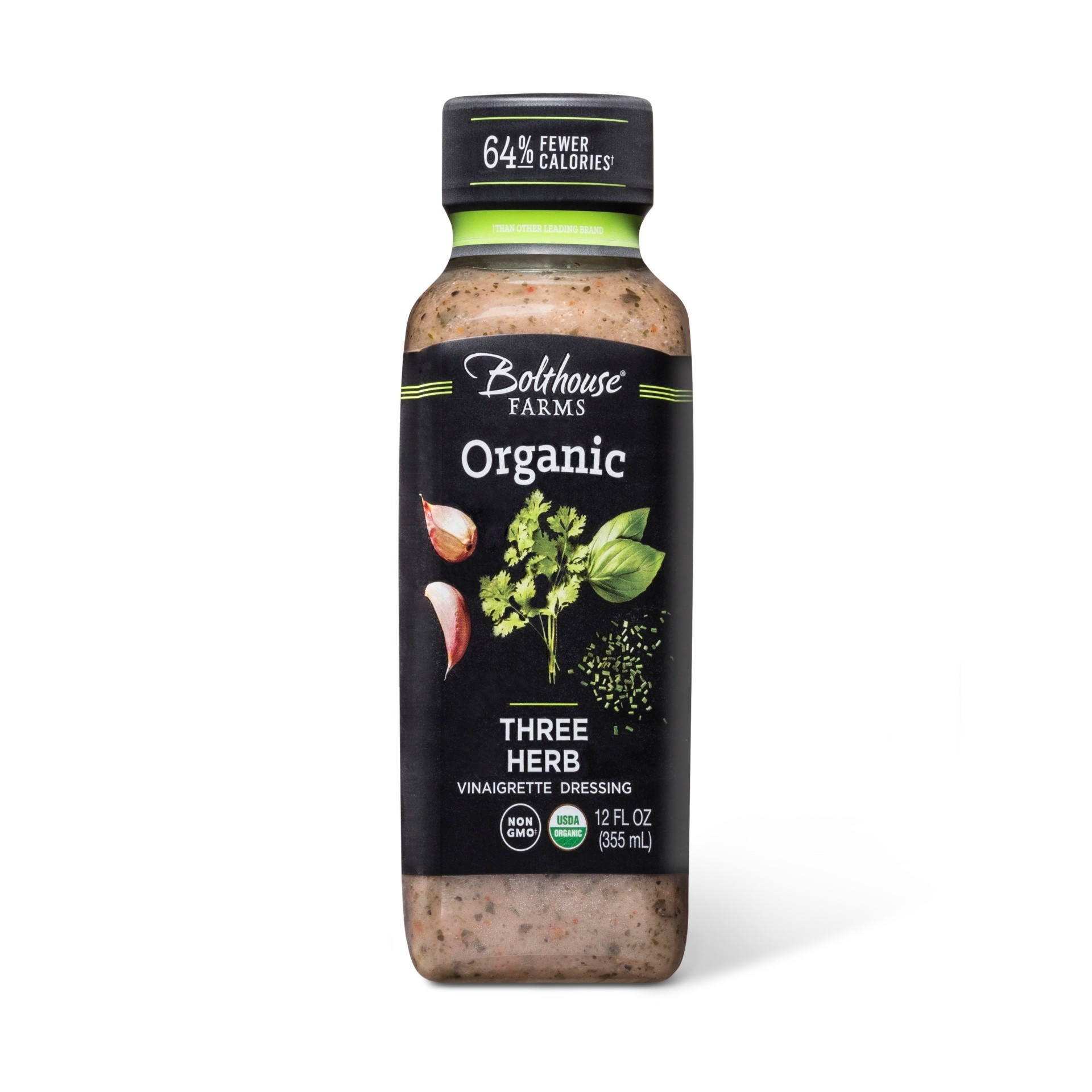 slide 1 of 11, Bolthouse Farms Organic Three Herb Vinaigrette Dressing, 12 fl oz