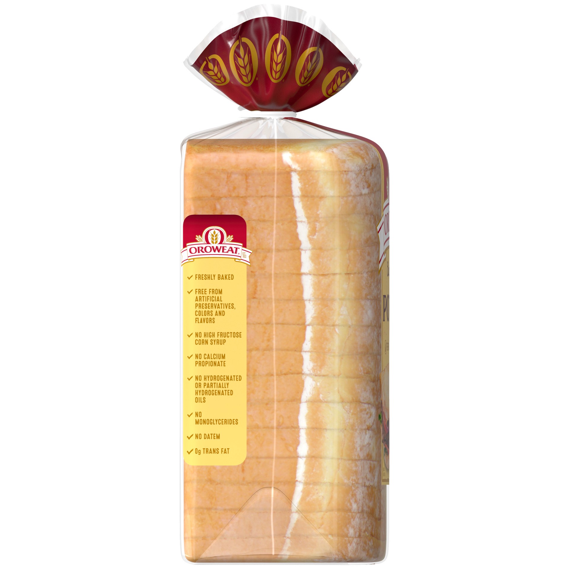 slide 4 of 5, Oroweat Country Style Potato Bread, 24 oz, Potato Bread, Bag, 24 oz