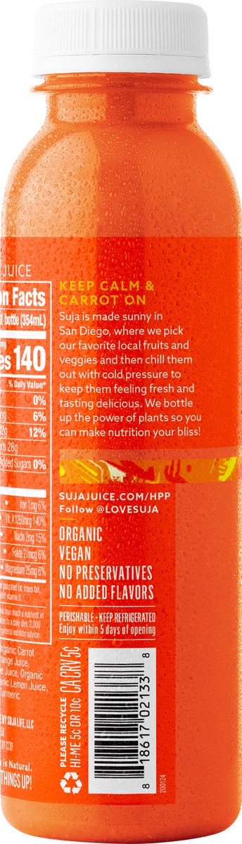 slide 7 of 11, Suja Vegetable & Fruit Juice, 12 oz