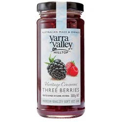 Yarra Valley Hilltop Heritage Conserves Three Berries Jam