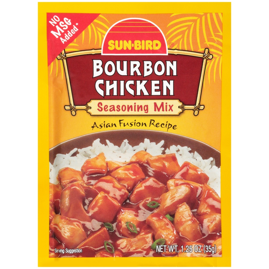 slide 1 of 3, Sun-Bird Bourbon Chicken Seasoning Mix, 1.25 oz