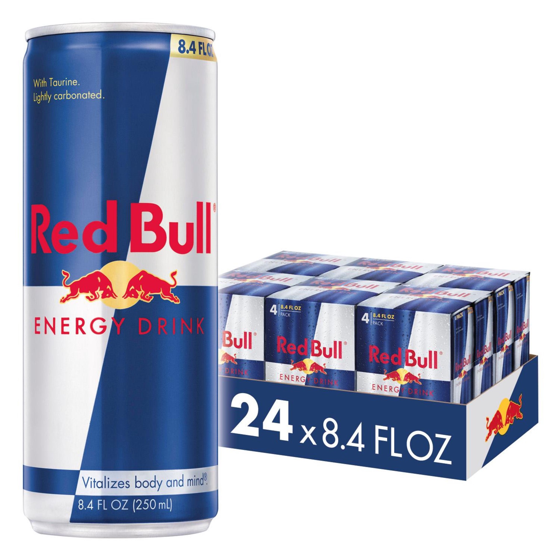 slide 1 of 6, Red Bull Energy Drink, 33.6 fl oz