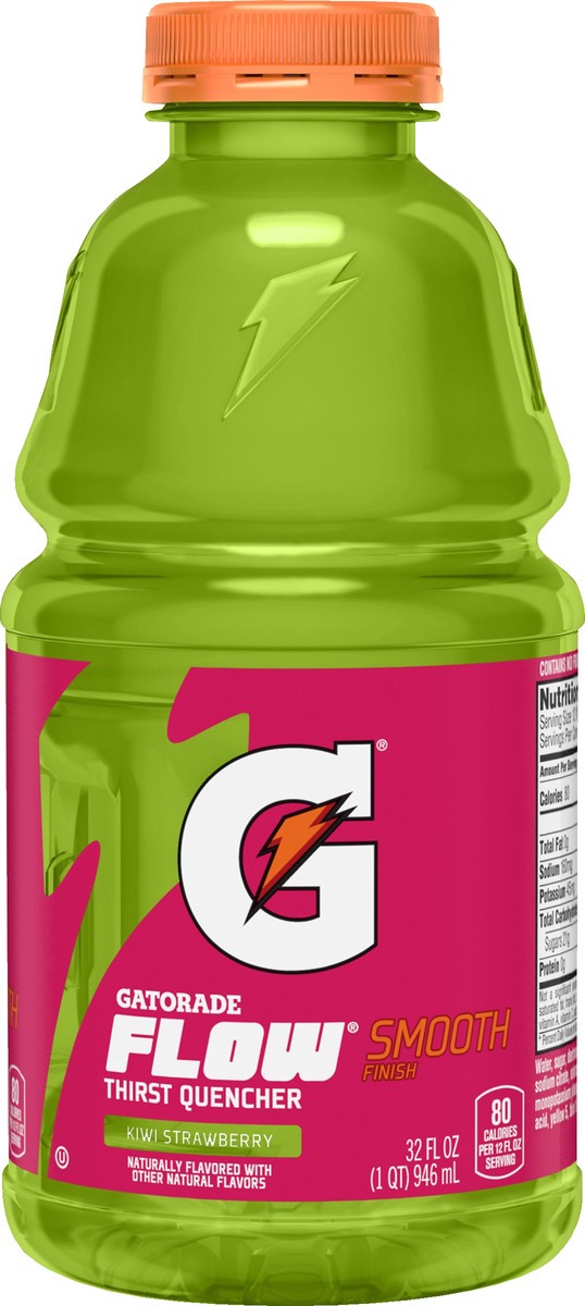 slide 1 of 7, Gatorade Flow Kiwi Strawberry Thirst Quencher - 32 oz, 32 oz