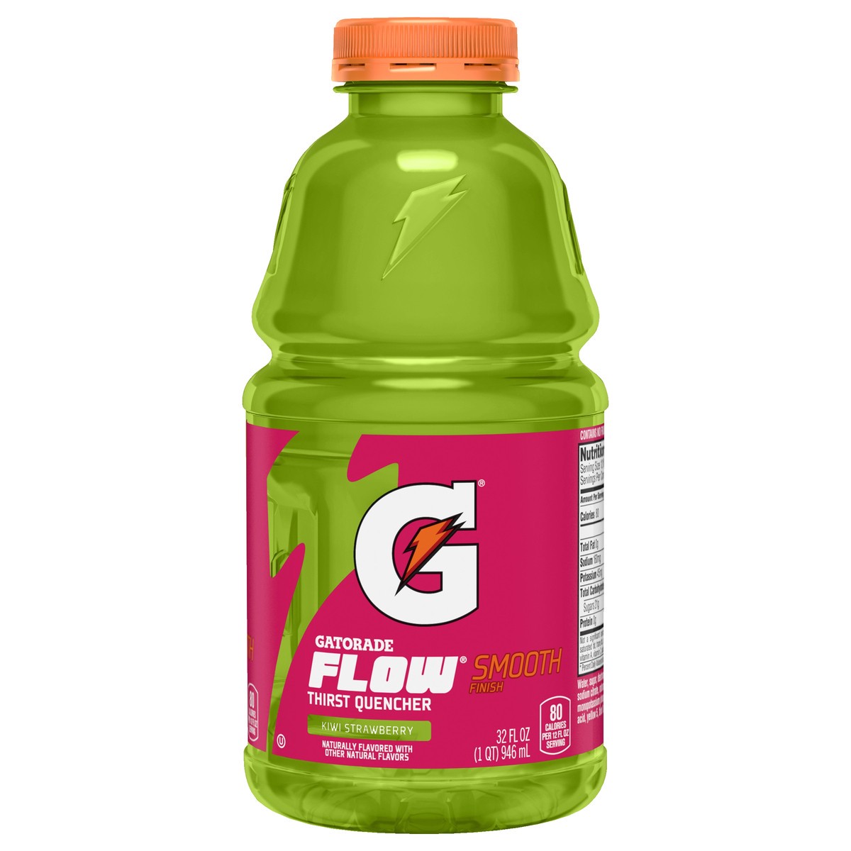 slide 7 of 7, Gatorade Flow Kiwi Strawberry Thirst Quencher 32 oz, 32 oz