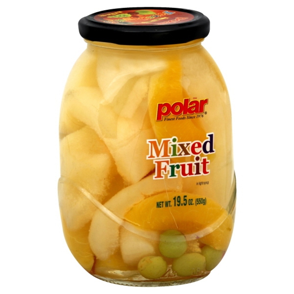 slide 1 of 1, Polar Mixed Fruit In Jar, 19 oz