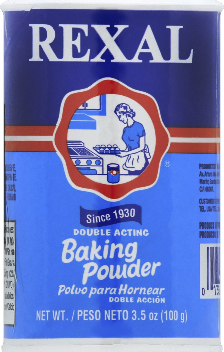 slide 3 of 6, Rexal Baking Powder 3.5 oz, 3.5 oz