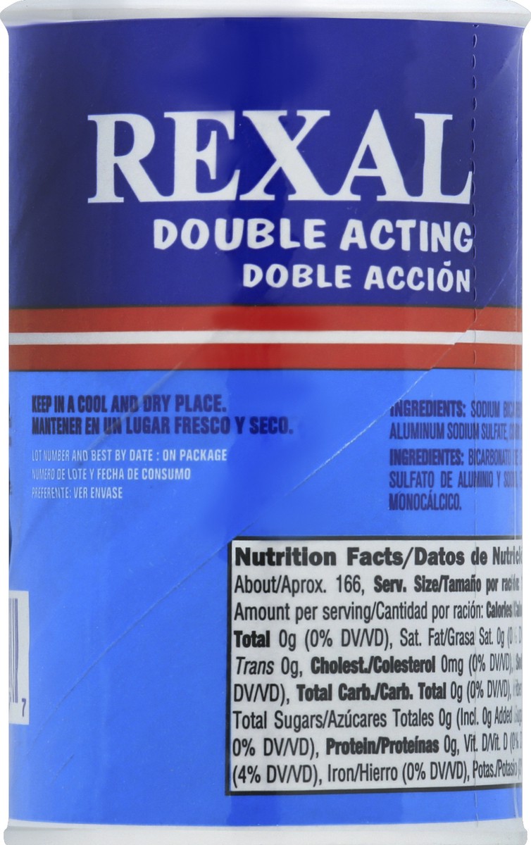 slide 4 of 6, Rexal Baking Powder 3.5 oz, 3.5 oz