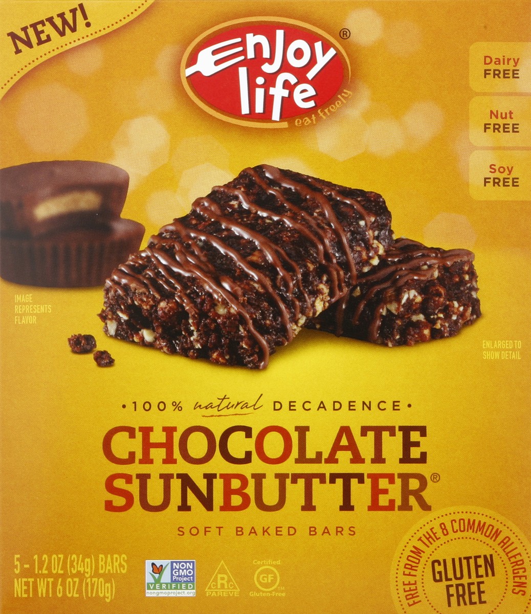 slide 4 of 5, Enjoy Life Soft Baked Bars 5 ea, 5 ct