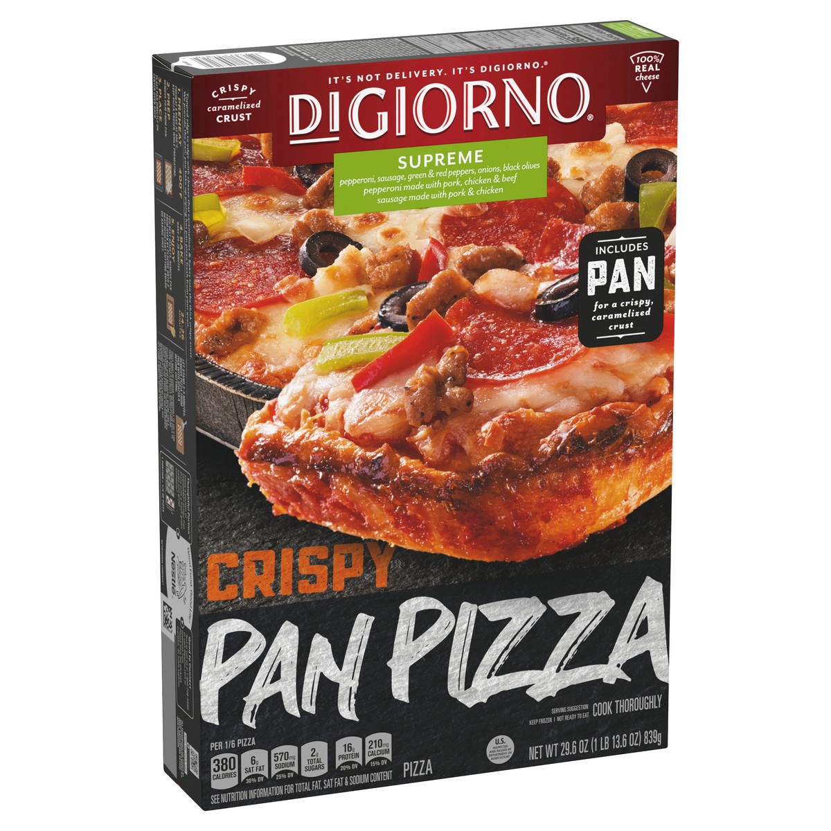 slide 2 of 9, DiGiorno Pizza, 29.6 oz