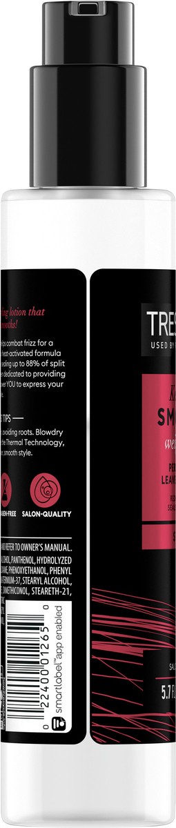 slide 2 of 12, TRESemmé Keratin Smooth Perfecting Leave-In Lotion, 5.7 fl oz