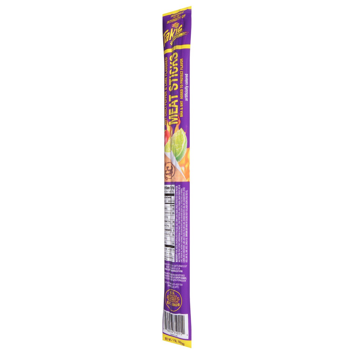 slide 5 of 9, Takis Fuego Meat Sticks 1 oz, 1 oz