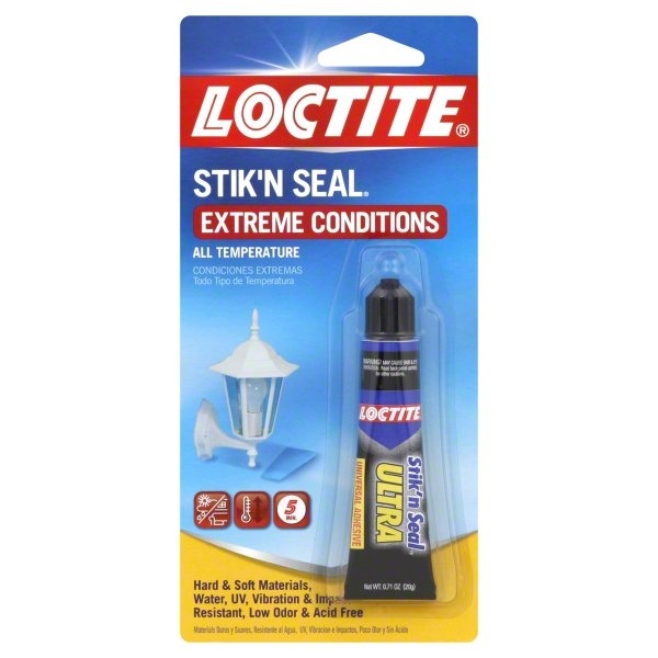 slide 1 of 1, Loctite Stik'n Seal Universal Adhesive Ultra Extreme Conditions All Temperature, 0.7 oz