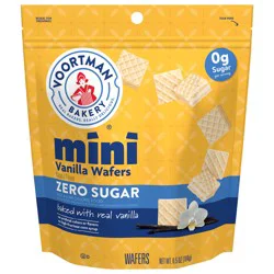 Voortman Bakery Bakery Zero Sugar Vanilla Mini Wafers, 6.5 oz