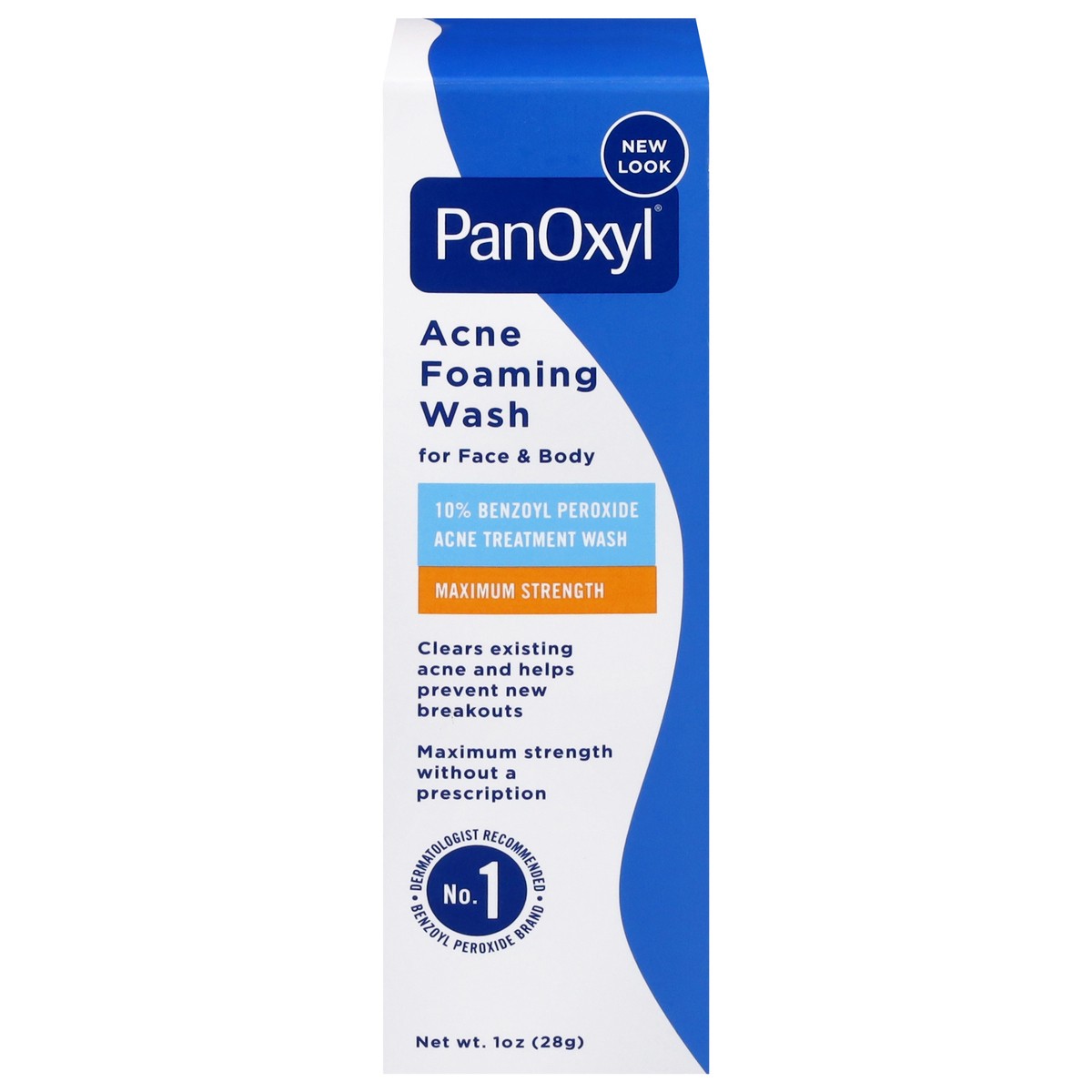 slide 1 of 1, PanOxyl Maximum Strength Acne Foaming Wash 1 oz, 1 oz