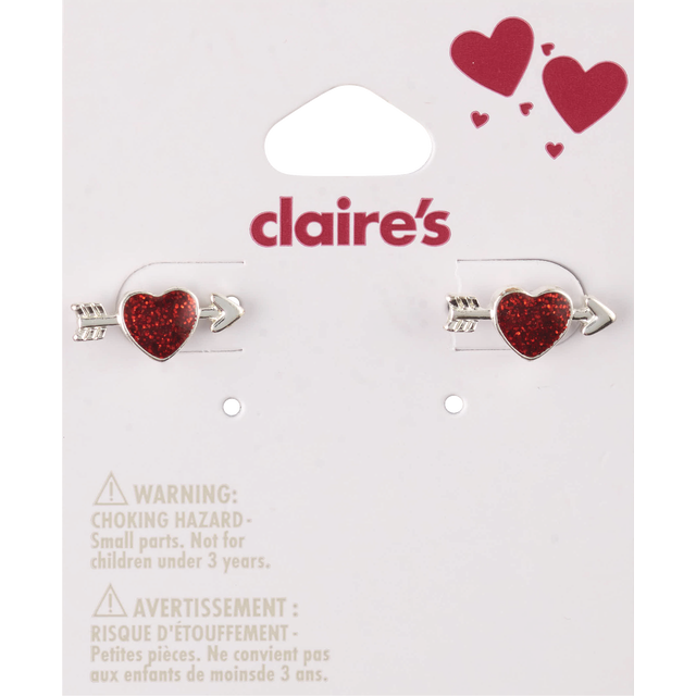 slide 1 of 1, Claires Val Earrings, 1 ct