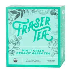 Frasier Tea Tea Minty Green Organic - 1.4 oz