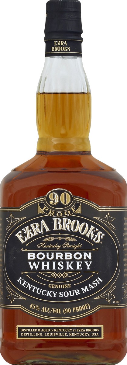 slide 2 of 3, Ezra Brooks Bourbon, 1.75 liter