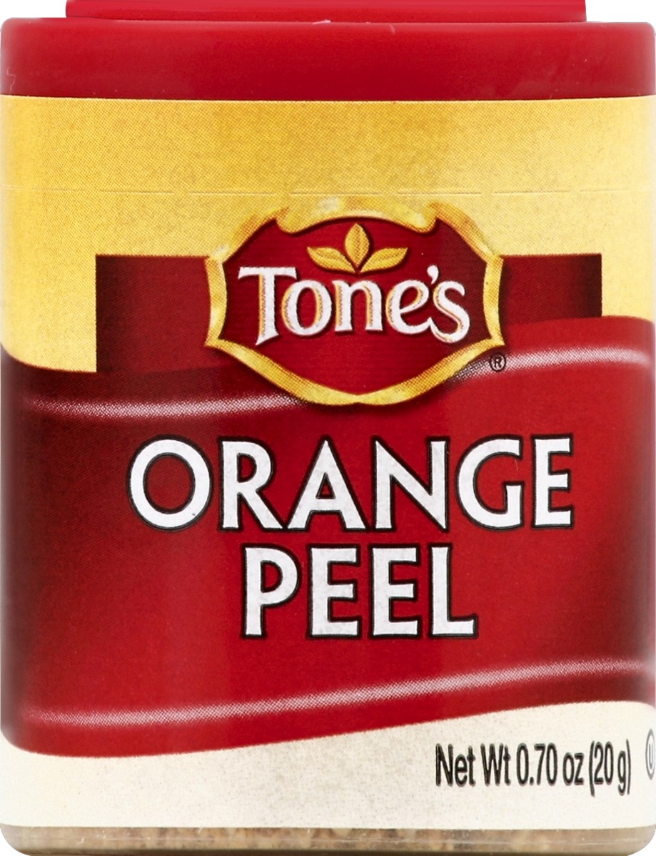 slide 1 of 3, Tone's Orange Peel 0.7 oz, 0.7 oz