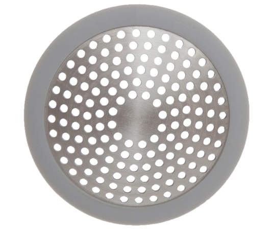 slide 1 of 1, Kenney Bathtub Drain Cover Silver, 1 ct