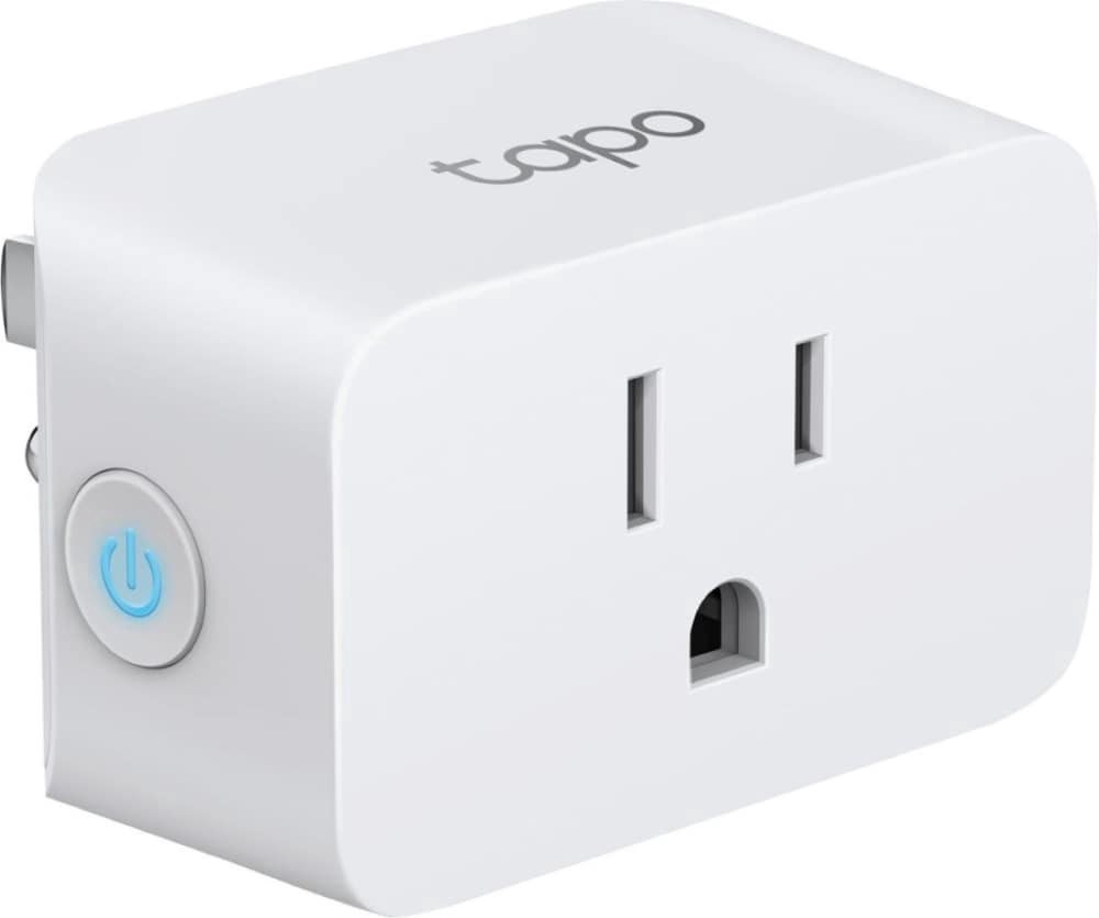 slide 3 of 3, Tp-Link Tapo Mini Smart Wi-Fi Plug With Matter - White, 1 ct