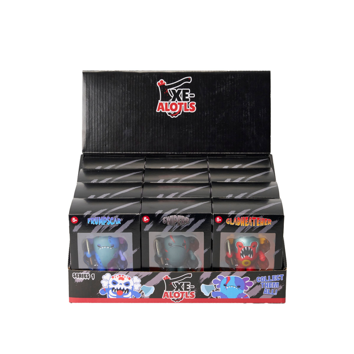 slide 1 of 1, Axe-Alotls Vinyl Mini Figure Assortment, 1 ct