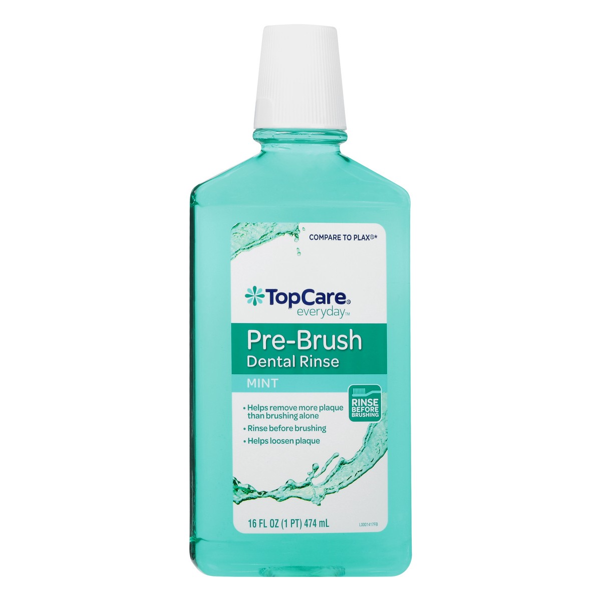 slide 10 of 12, TopCare Everyday Pre-Brush Mint Dental Rinse 16 oz, 16 oz