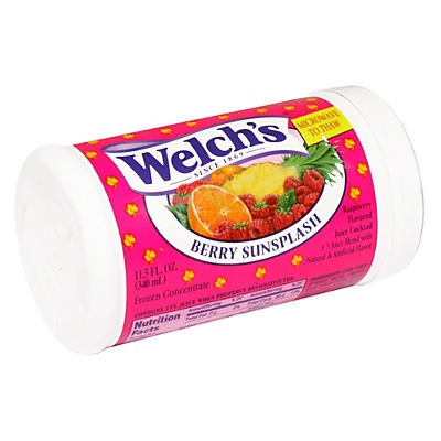 slide 1 of 1, Welch's Frozen Berry Sunsplash Juice Cocktail, 11.5 fl oz