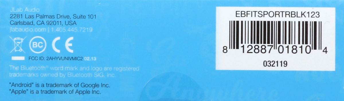 slide 3 of 11, JLab Fitness Fit Sport 3 Earbuds 1 ea, 1 ct