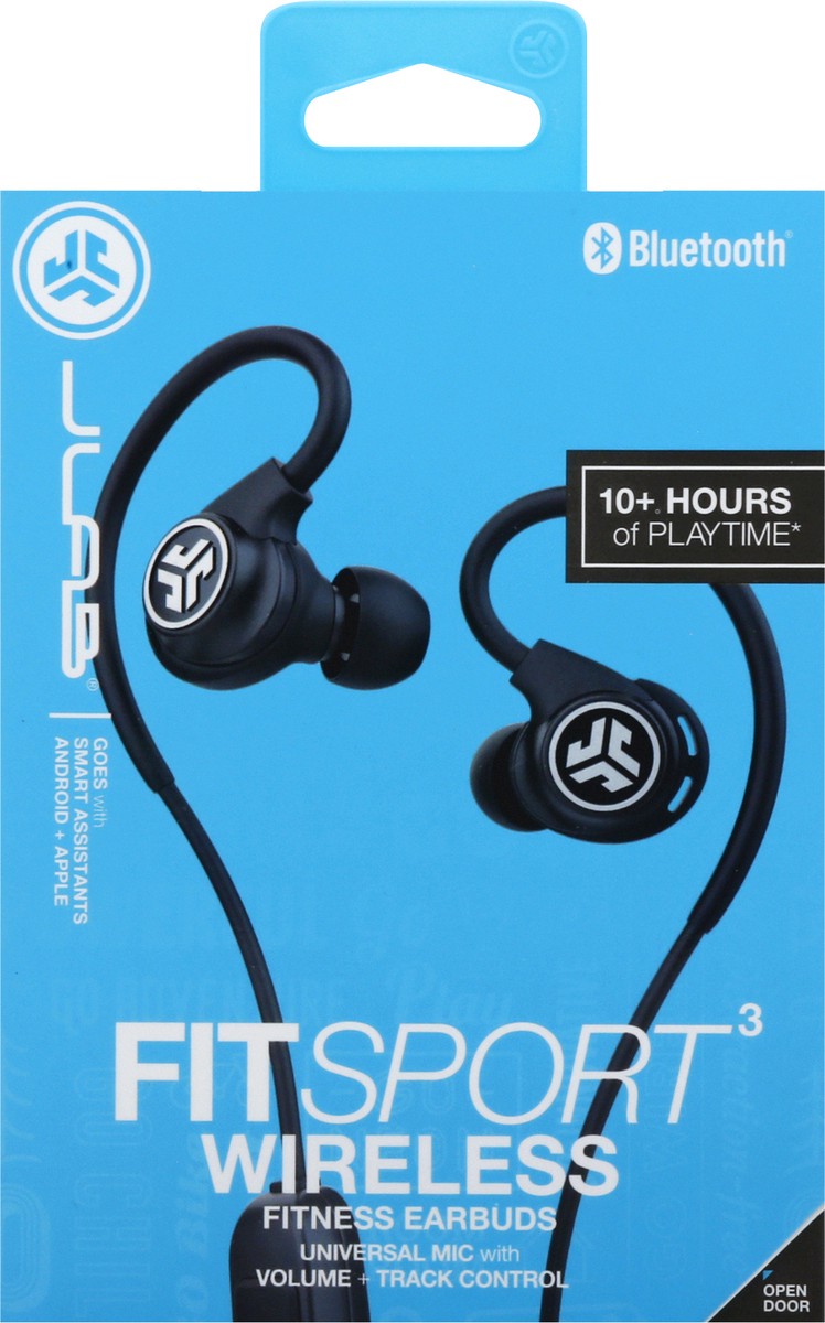 slide 1 of 11, JLab Fitness Fit Sport 3 Earbuds 1 ea, 1 ct