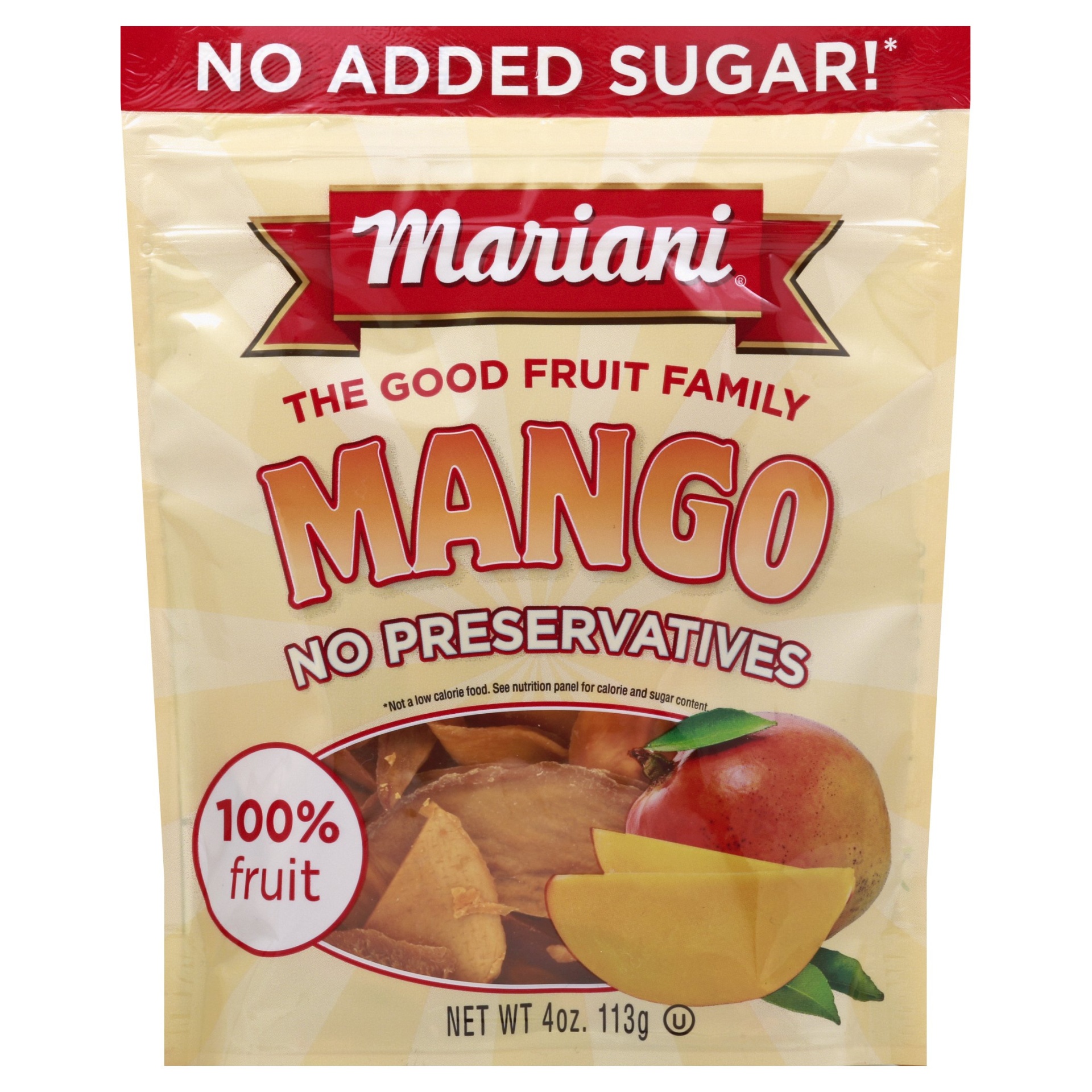 slide 1 of 1, Mariani Dried Mango, 4 oz