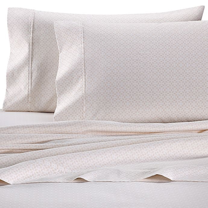 slide 1 of 1, Wamsutta PimaCott Diamond Rope 625-Thread-Count Standard Pillowcase Set - Blush, 1 ct