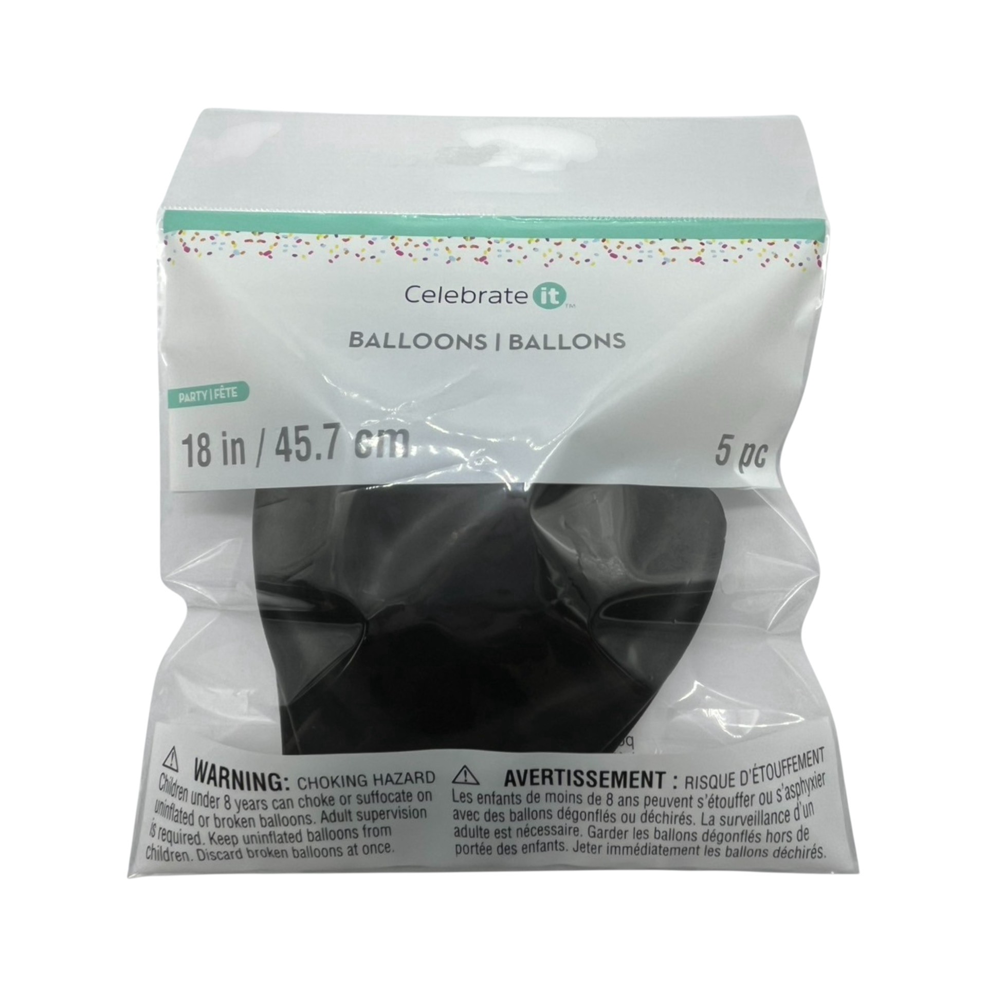 slide 2 of 3, 18" Solid Latex Balloons, 5ct By Celebrate It, 5 ct