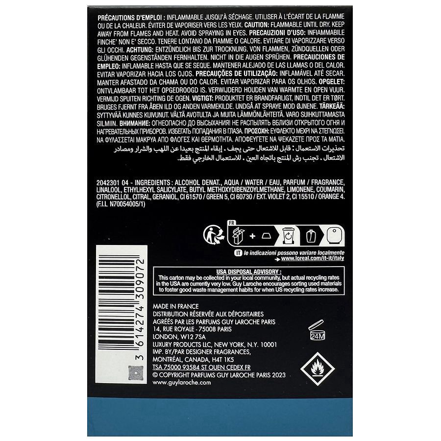 slide 2 of 5, Guy Laroche Drakkar Bleu Eau de Parfum 3.4 fl oz, 3.4 fl oz