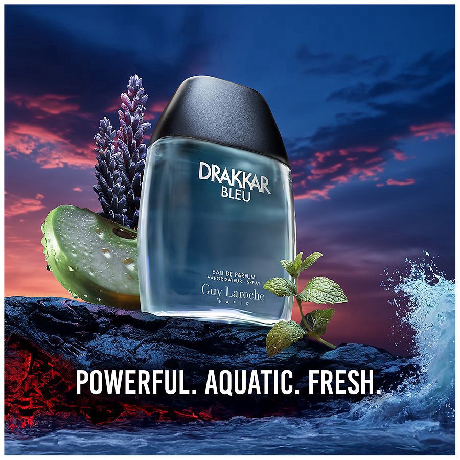 slide 4 of 5, Guy Laroche Drakkar Bleu Eau de Parfum 3.4 fl oz, 3.4 fl oz